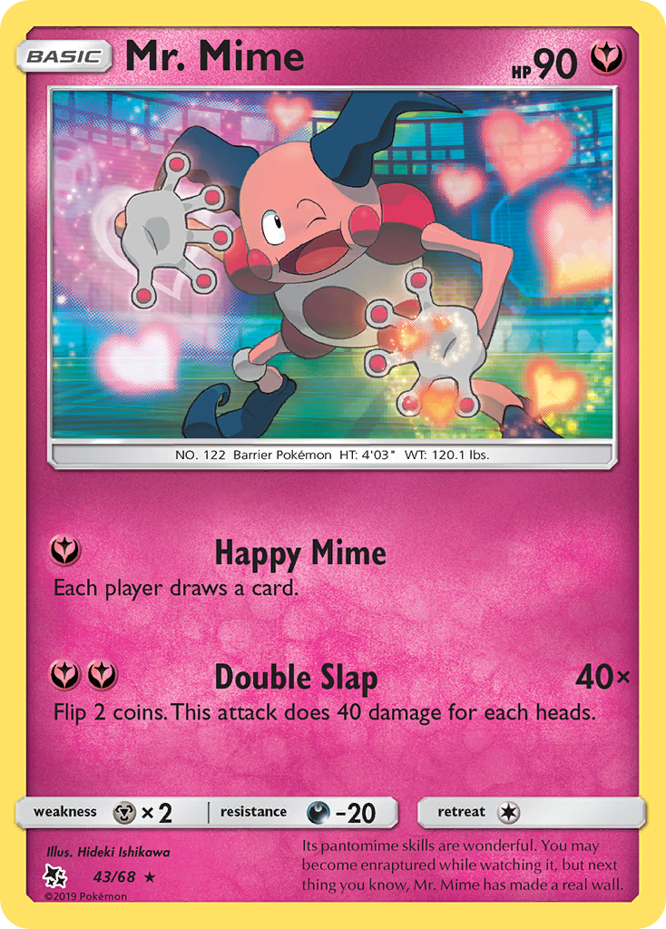 Mr. Mime (43/68) [Sun & Moon: Hidden Fates] | Pegasus Games WI