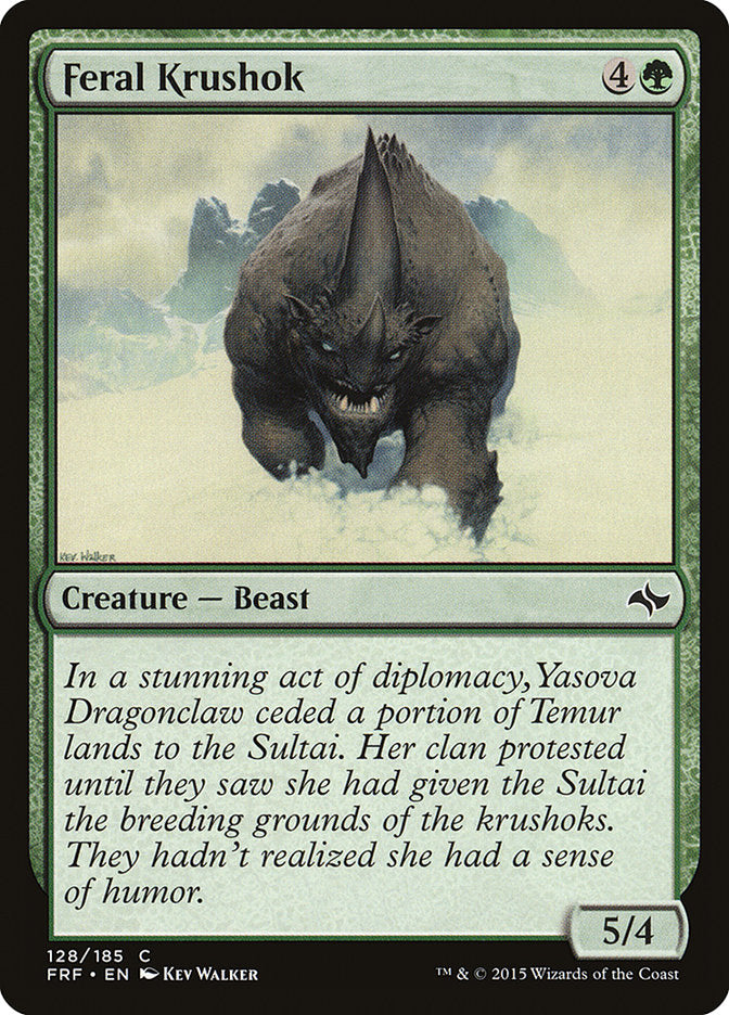 Feral Krushok [Fate Reforged] | Pegasus Games WI