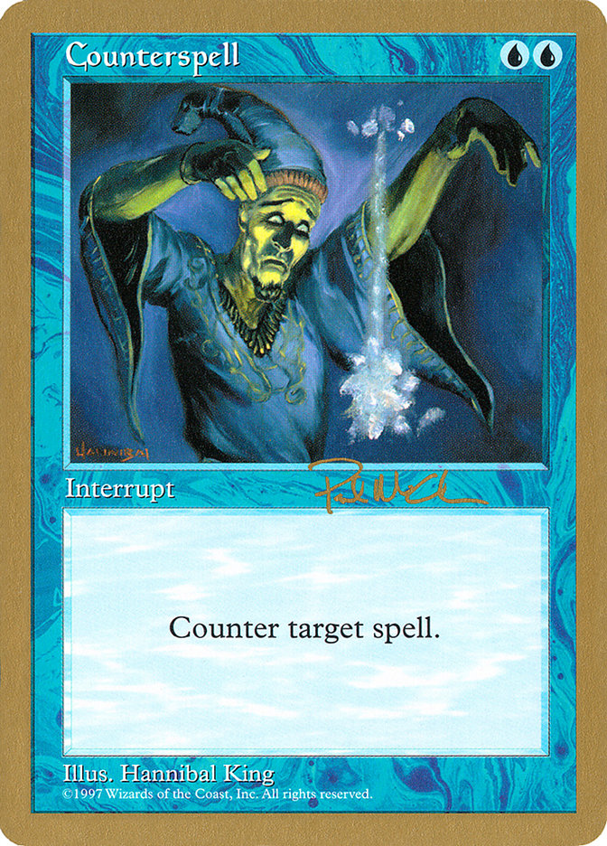 Counterspell (Paul McCabe) [World Championship Decks 1997] | Pegasus Games WI