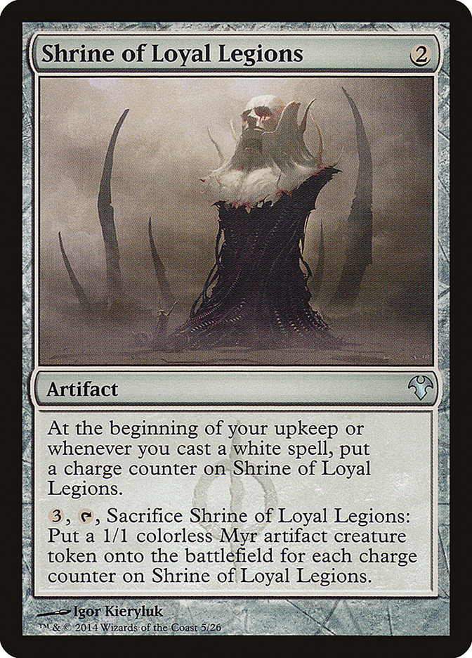 Shrine of Loyal Legions [Modern Event Deck 2014] | Pegasus Games WI