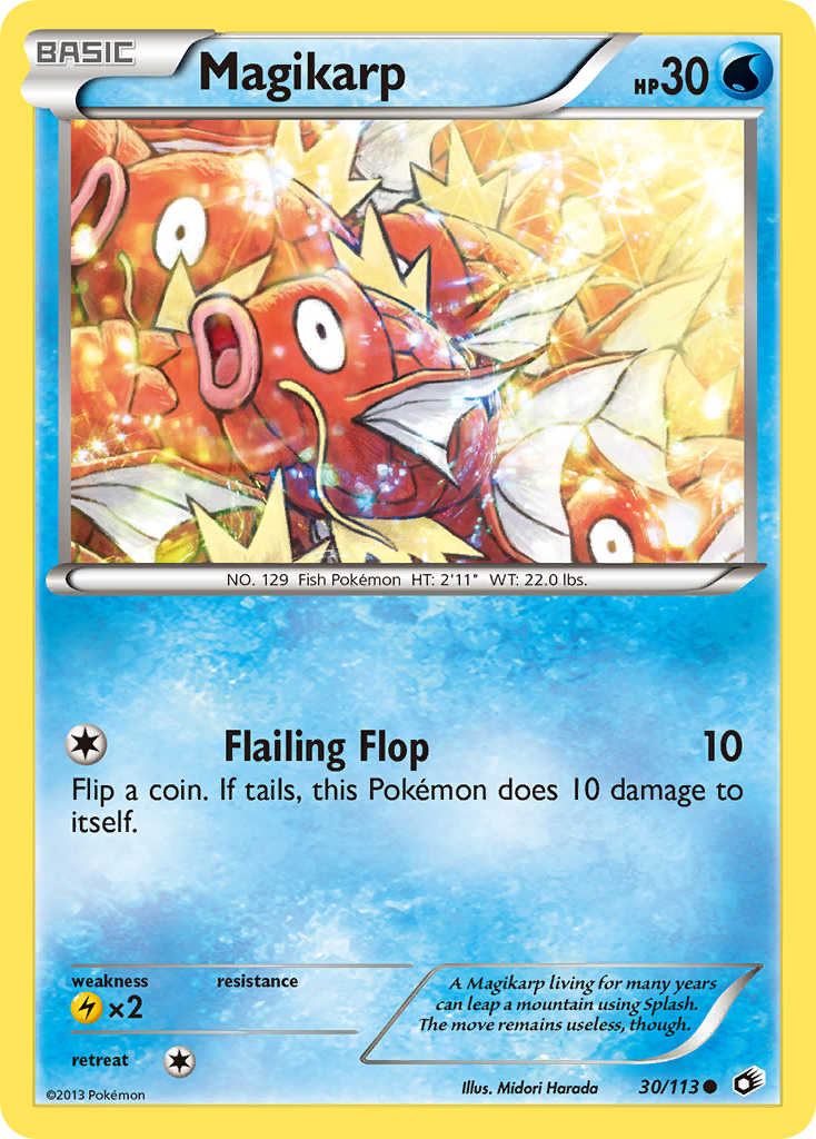Magikarp (30/113) [Black & White: Legendary Treasures] | Pegasus Games WI