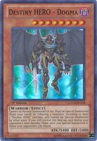 Destiny HERO - Dogma [LCGX-EN128] Super Rare | Pegasus Games WI