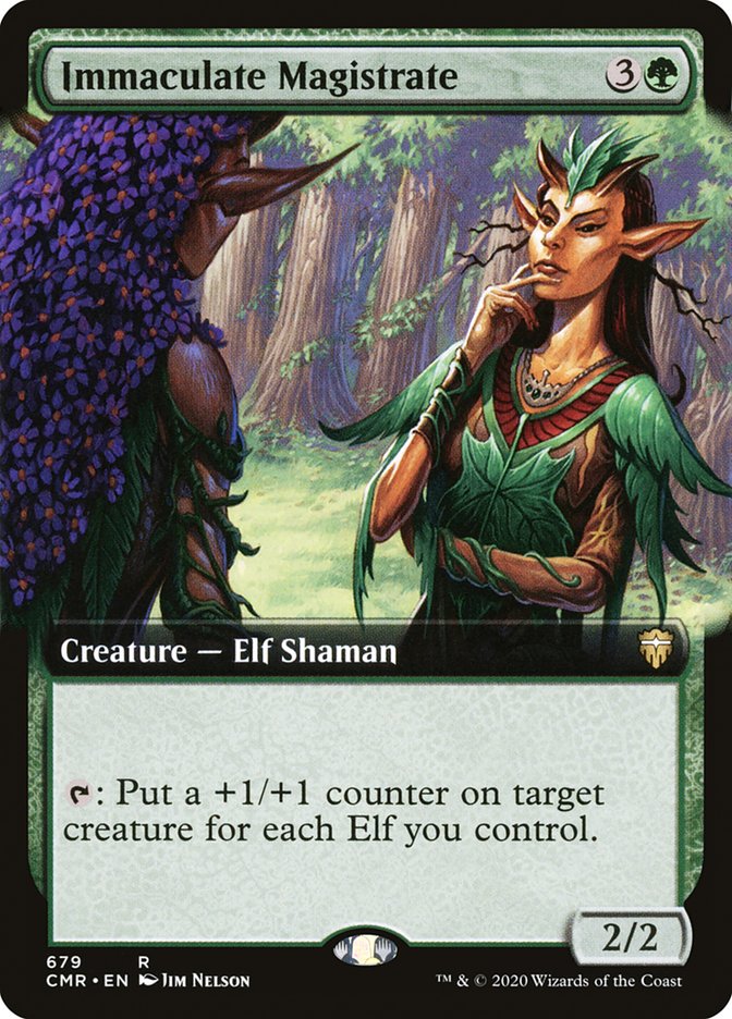 Immaculate Magistrate (Extended Art) [Commander Legends] | Pegasus Games WI