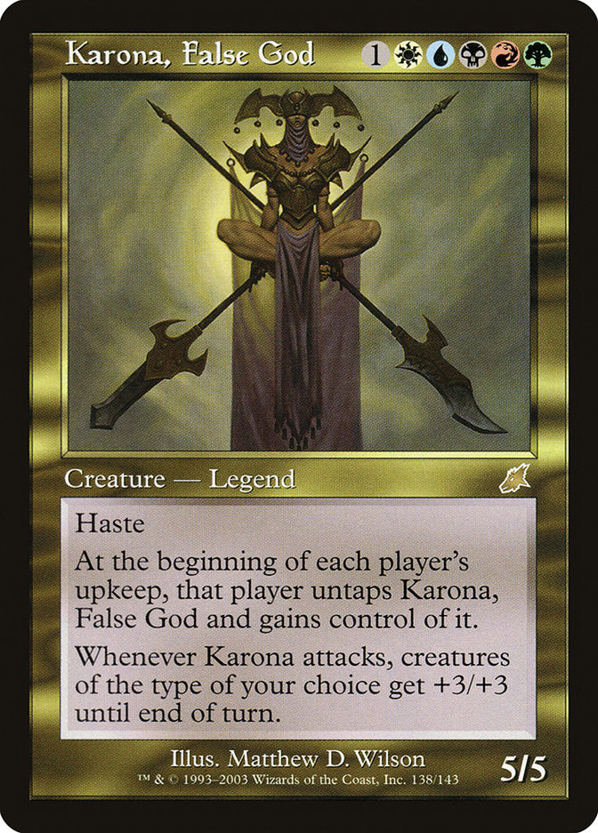 Karona, False God [Scourge] | Pegasus Games WI