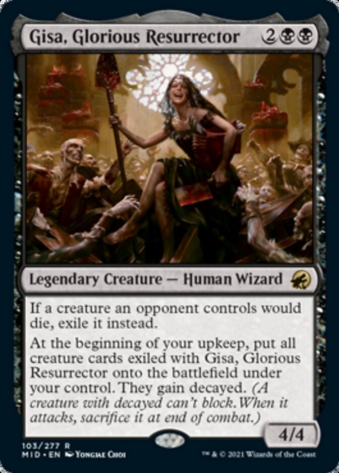Gisa, Glorious Resurrector [Innistrad: Midnight Hunt] | Pegasus Games WI