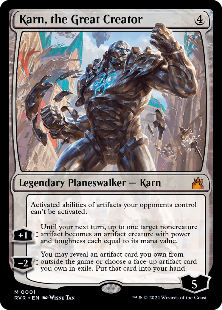 Karn, the Great Creator [Ravnica Remastered] | Pegasus Games WI