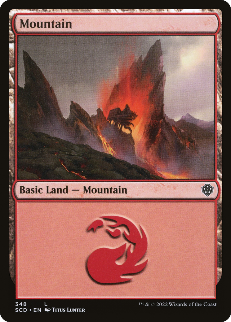 Mountain (348) [Starter Commander Decks] | Pegasus Games WI