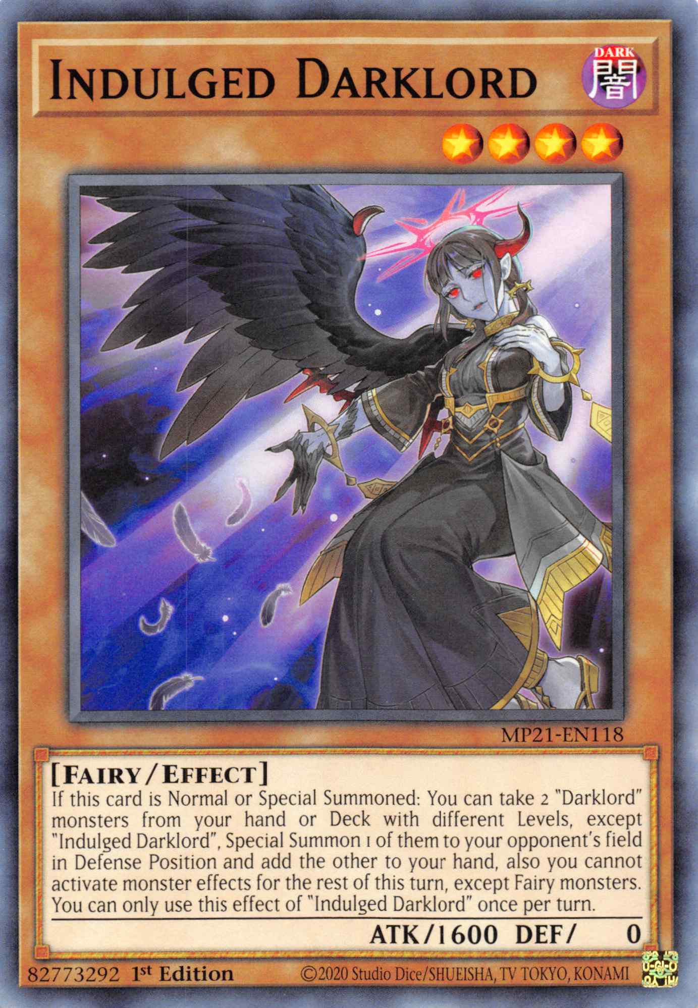 Indulged Darklord [MP21-EN118] Common | Pegasus Games WI