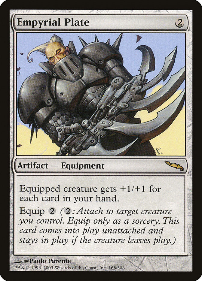 Empyrial Plate [Mirrodin] | Pegasus Games WI