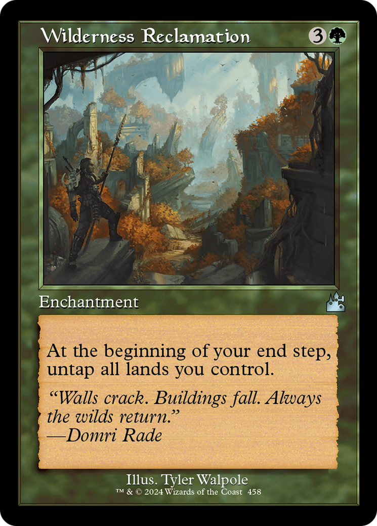 Wilderness Reclamation [Ravnica Remastered] | Pegasus Games WI