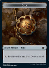 Clue (14) // Zombie Army Double-Sided Token [Modern Horizons 2 Tokens] | Pegasus Games WI