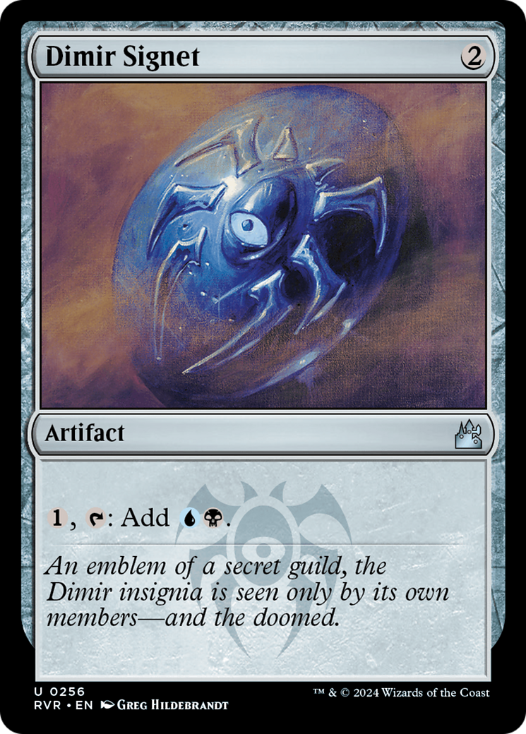 Dimir Signet [Ravnica Remastered] | Pegasus Games WI