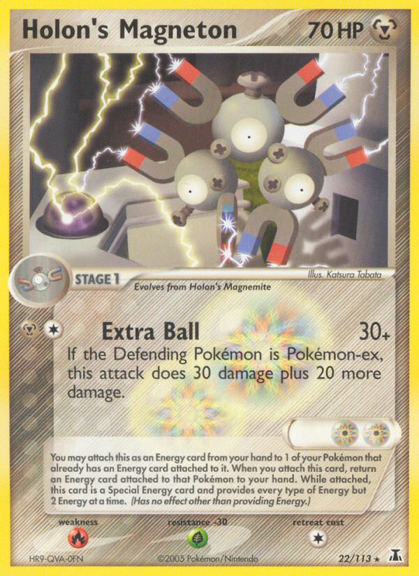 Holon's Magneton (22/113) [EX: Delta Species] | Pegasus Games WI