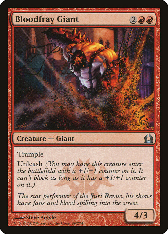 Bloodfray Giant [Return to Ravnica] | Pegasus Games WI