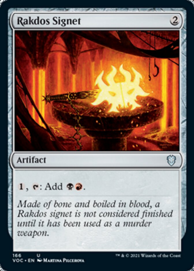 Rakdos Signet [Innistrad: Crimson Vow Commander] | Pegasus Games WI