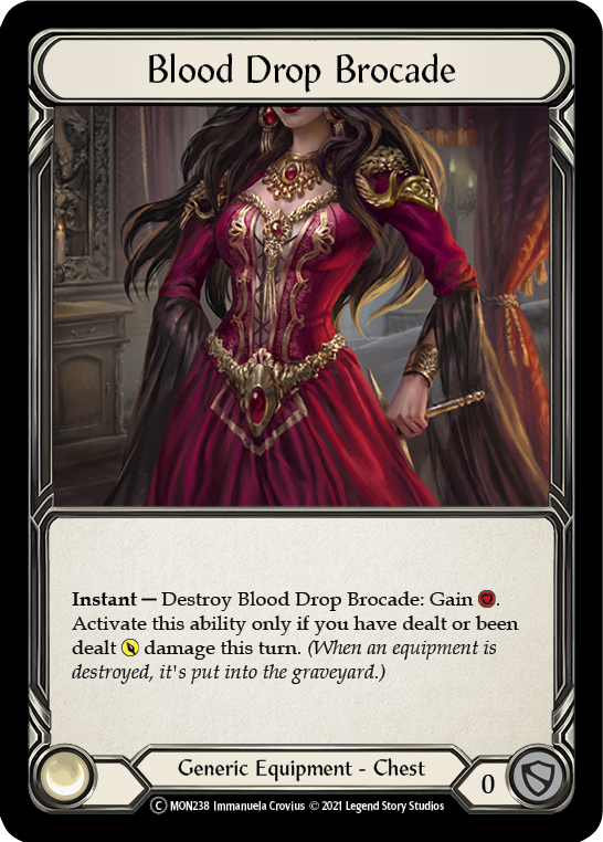 Blood Drop Brocade [U-MON238] Unlimited Normal | Pegasus Games WI