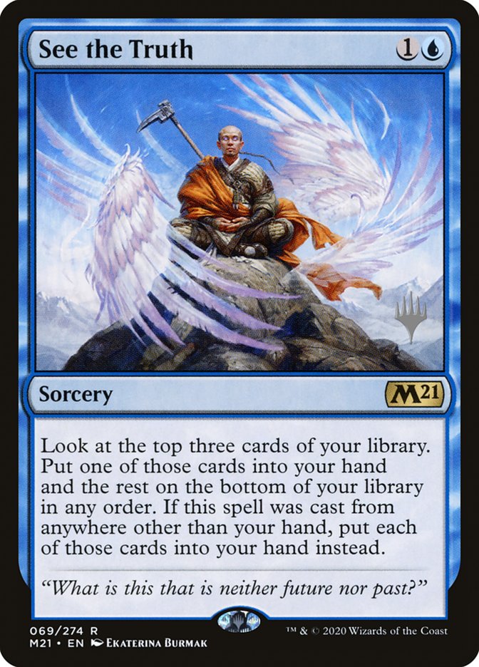 See the Truth (Promo Pack) [Core Set 2021 Promos] | Pegasus Games WI