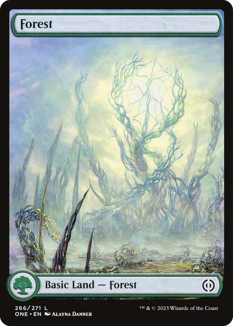Forest (266) (Full-Art) [Phyrexia: All Will Be One] | Pegasus Games WI