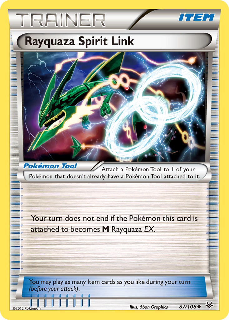 Rayquaza Spirit Link (87/108) [XY: Roaring Skies] | Pegasus Games WI