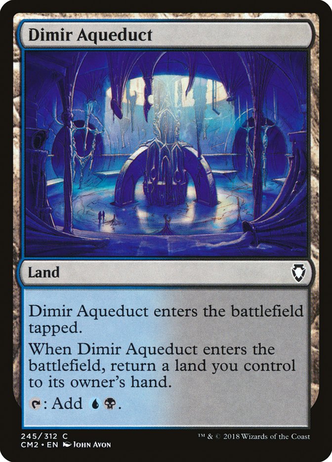 Dimir Aqueduct [Commander Anthology Volume II] | Pegasus Games WI