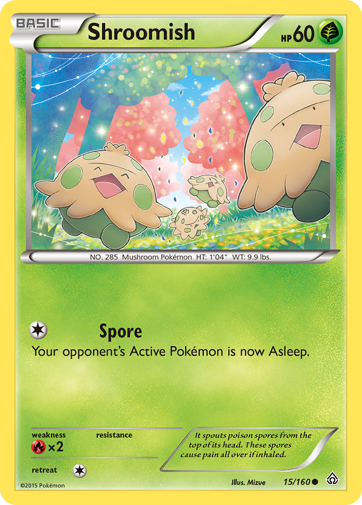 Shroomish (15/160) [XY: Primal Clash] | Pegasus Games WI