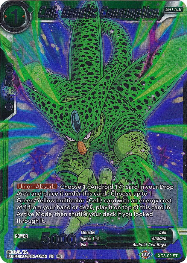 Cell, Genetic Consumption (XD3-02) [Ultimate Deck 2022] | Pegasus Games WI