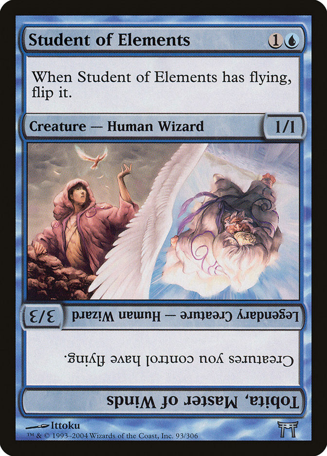 Student of Elements // Tobita, Master of Winds [Champions of Kamigawa] | Pegasus Games WI