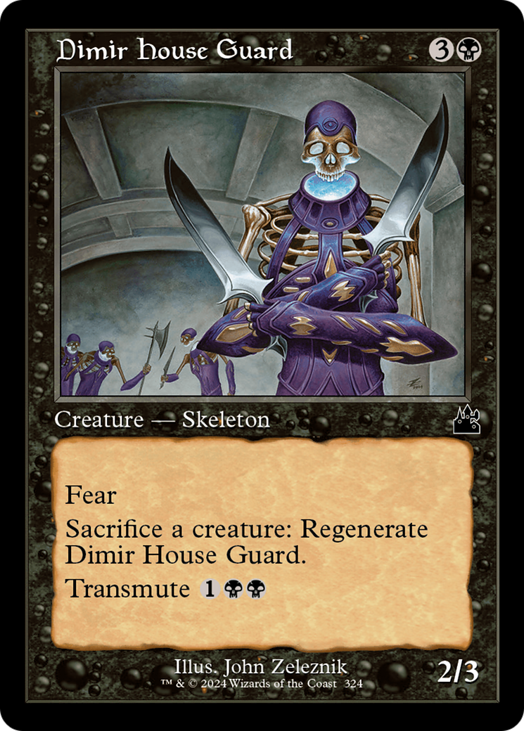 Dimir House Guard (Retro Frame) [Ravnica Remastered] | Pegasus Games WI