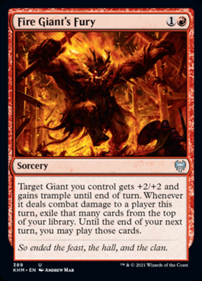 Fire Giant's Fury [Kaldheim] | Pegasus Games WI
