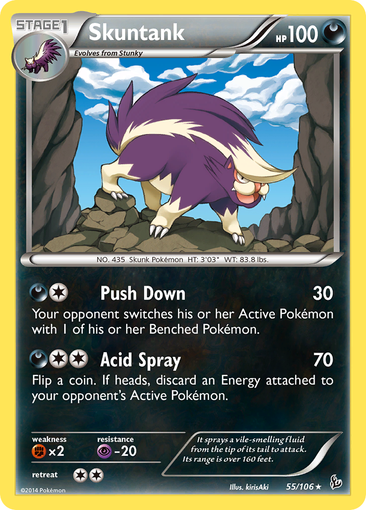 Skuntank (55/106) [XY: Flashfire] | Pegasus Games WI