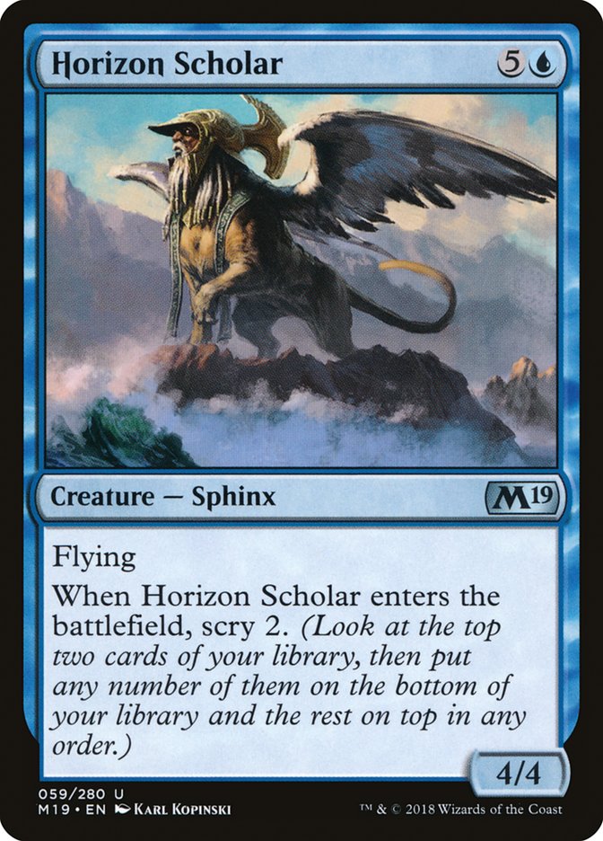 Horizon Scholar [Core Set 2019] | Pegasus Games WI
