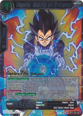 Vegeta, Making an Entrance (Assault of the Saiyans) [BT7-101_PR] | Pegasus Games WI