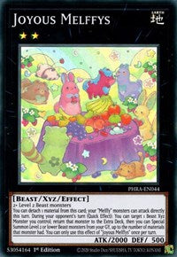 Joyous Melffys [PHRA-EN044] Super Rare | Pegasus Games WI