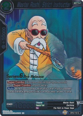 Master Roshi, Strict Instructor (Destroyer Kings) [BT6-110_PR] | Pegasus Games WI