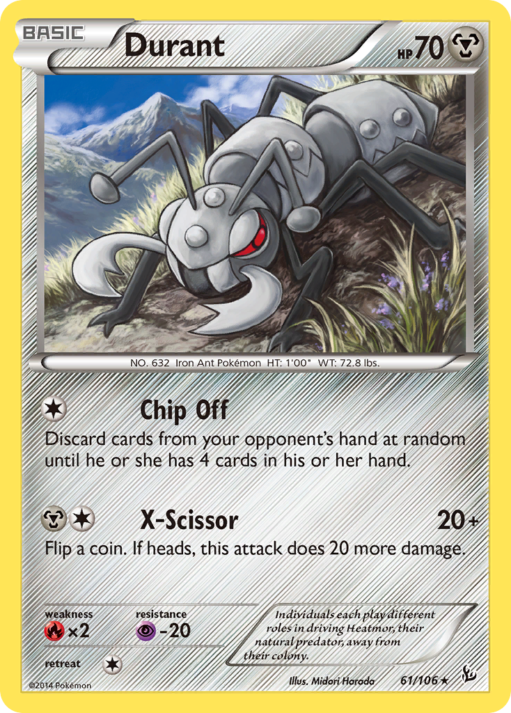 Durant (61/106) [XY: Flashfire] | Pegasus Games WI