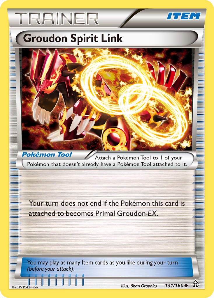 Groudon Spirit Link (131/160) [XY: Primal Clash] | Pegasus Games WI