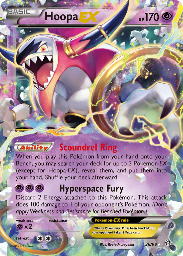 Hoopa EX (36/98) [XY: Ancient Origins] | Pegasus Games WI