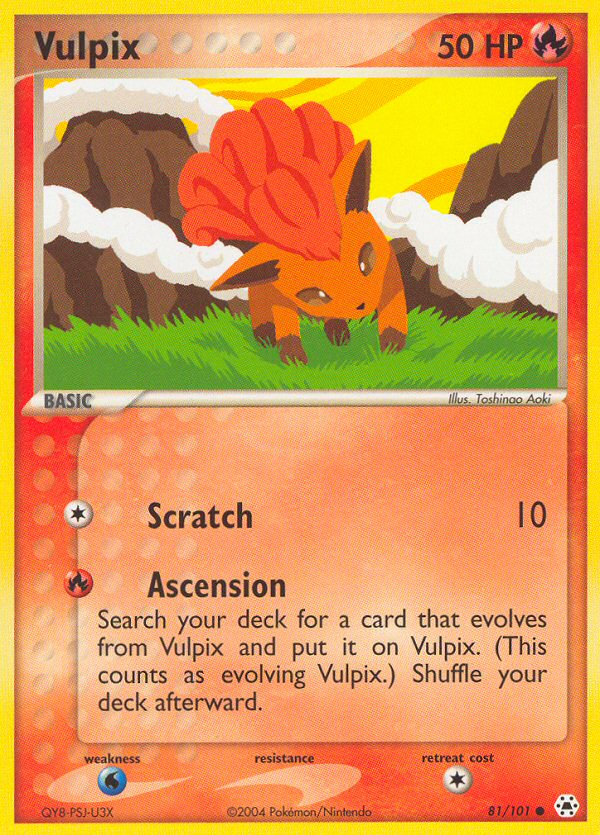 Vulpix (81/101) [EX: Hidden Legends] | Pegasus Games WI