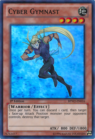 Cyber Gymnast [BPW2-EN016] Super Rare | Pegasus Games WI