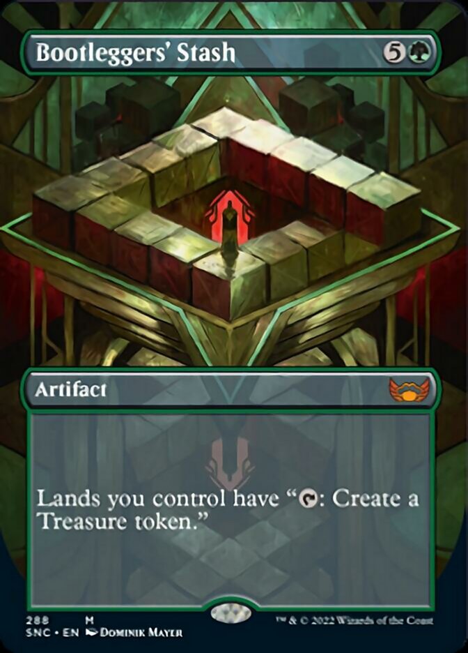 Bootleggers' Stash (Borderless Alternate Art) [Streets of New Capenna] | Pegasus Games WI