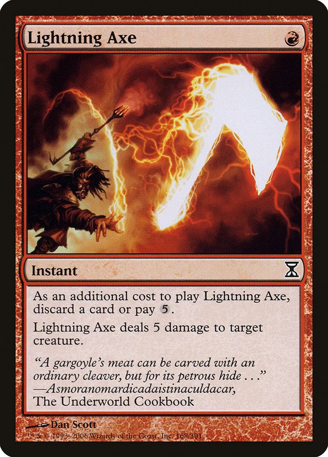 Lightning Axe [Time Spiral] | Pegasus Games WI