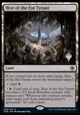 Hive of the Eye Tyrant (Promo Pack) [Dungeons & Dragons: Adventures in the Forgotten Realms Promos] | Pegasus Games WI