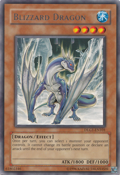 Blizzard Dragon [DLG1-EN101] Rare | Pegasus Games WI