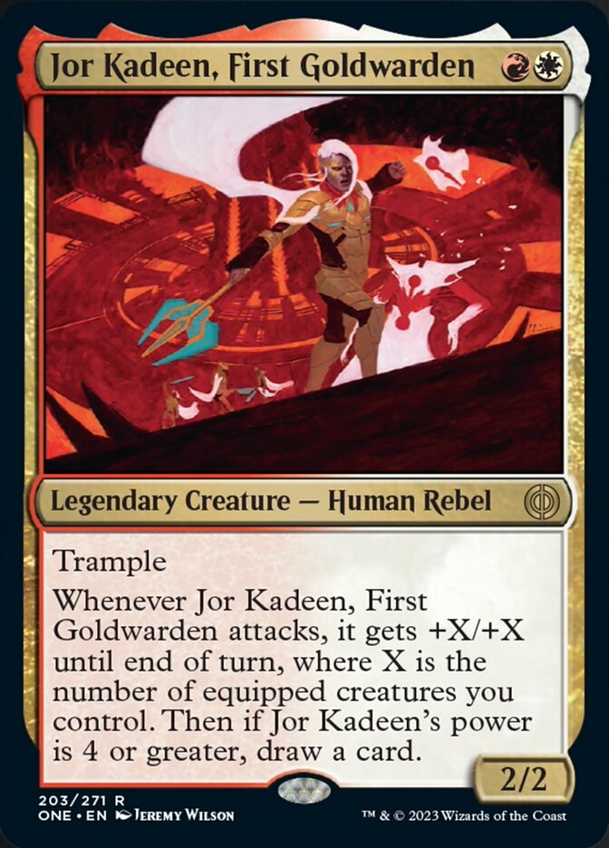 Jor Kadeen, First Goldwarden [Phyrexia: All Will Be One] | Pegasus Games WI