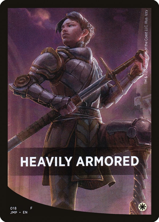 Heavily Armored Theme Card [Jumpstart Front Cards] | Pegasus Games WI