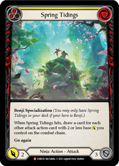 Spring Tidings [EVR039] (Everfest)  1st Edition Rainbow Foil | Pegasus Games WI