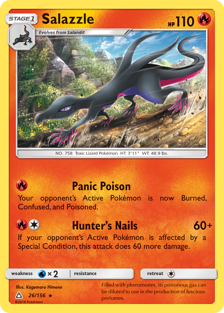 Salazzle (26/156) [Sun & Moon: Ultra Prism] | Pegasus Games WI