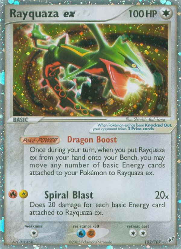 Rayquaza ex (102/107) [EX: Deoxys] | Pegasus Games WI