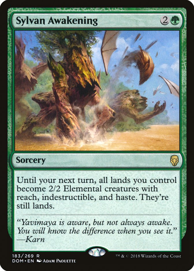 Sylvan Awakening [Dominaria] | Pegasus Games WI
