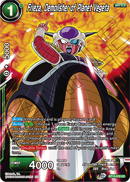 Frieza, Demolisher of Planet Vegeta (Uncommon) [BT13-078] | Pegasus Games WI